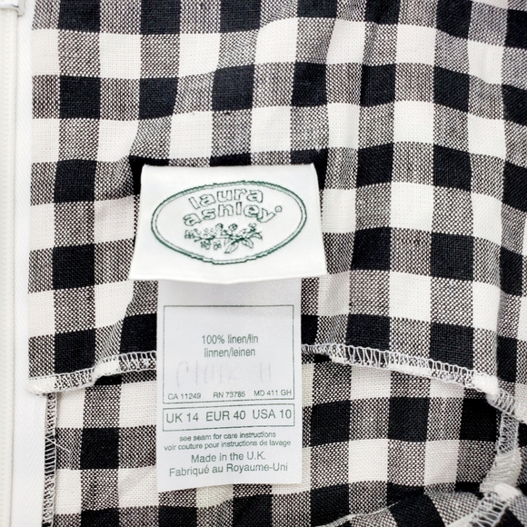 Laura Ashley checkered dress - Picture 5 of 5